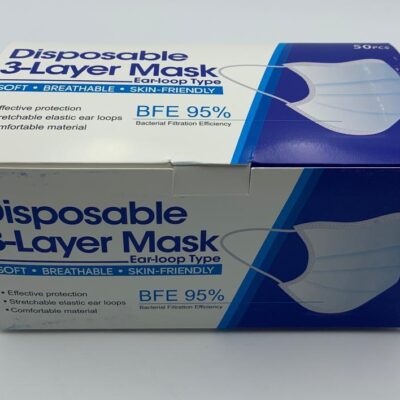 3-PLY PROTECTIVE FACE MASK FDA APPROVED (50 pcs per box) (1)