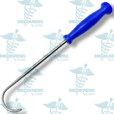 Bone Hip Hook Blount with Teflon handle 32 cm Surgical Instruments (2)