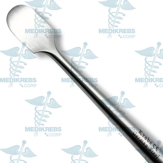 Bone Raspatory Deperiostizator Straight Round Edge 14 mm x 20 cm Surgical Instruments (2)