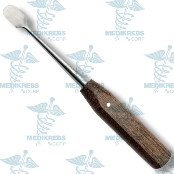 Bone Raspatory Deperiostizator Straight Round Edge 14 mm x 20 cm Surgical Instruments (3)
