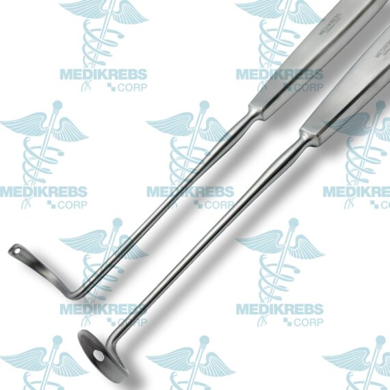 Deschamp Needle Curved Left & Right 21 cm (set of 2) Surgical Instruments (1)