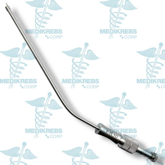 Frazier Suction Tube with atraumatic Tip FR 10 x 20 cm Surgical Instruments (2)