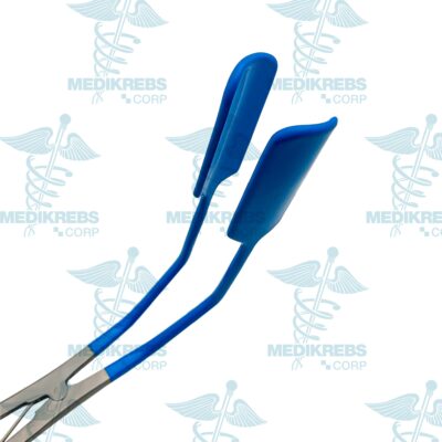 Kogan Endocervical Specula Lateral with ratchet and blue Teflon blades 28 cm (2)