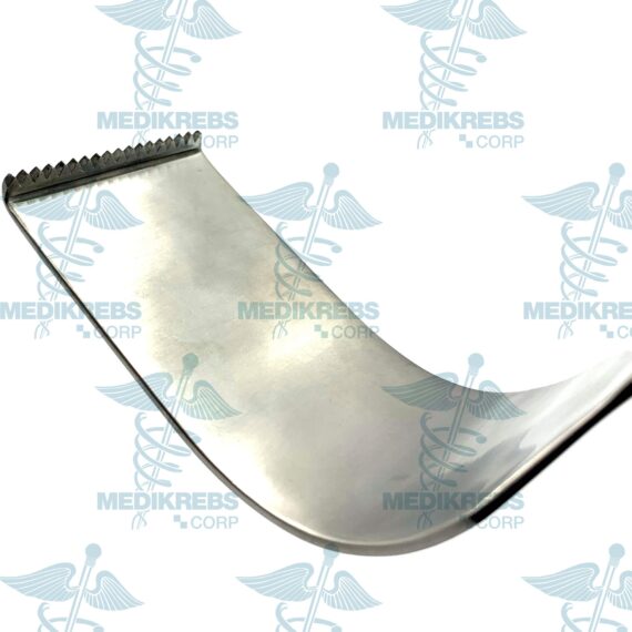 Meyerding Retractor 100x50mm Blade wteeth 25cm (1)