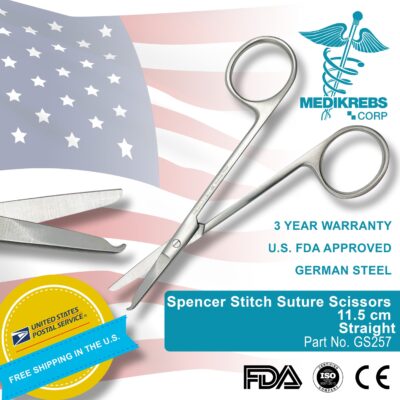 Spencer Stitch Suture Scissors (1)