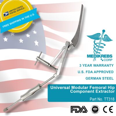 Universal Modular Femoral Hip Component Extractor Surgical Instruments (4)