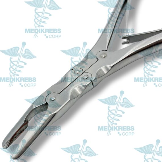 Zaufel Jansen Curved Bone Rongeur 18 cm Orthopedic Instrument (1)